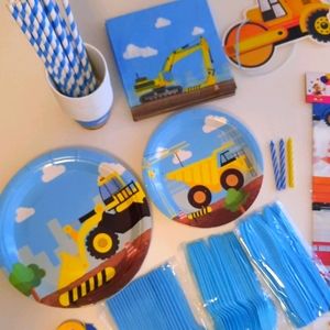 NWT Construction Party Supplies!